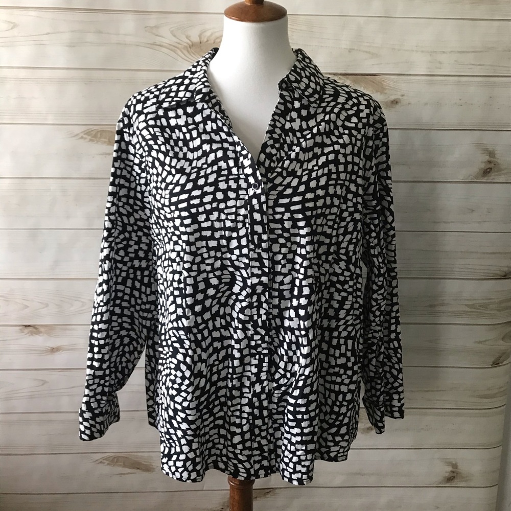 Chico’s Patterned Top